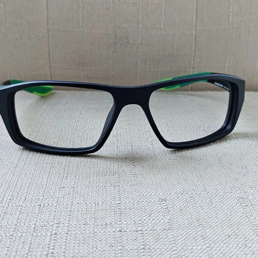 Nike Men Eyeglasses Frame BRAZEN Shadow CT8228 59[]16 130 Glasses Made Italy - Picture 3 of 13